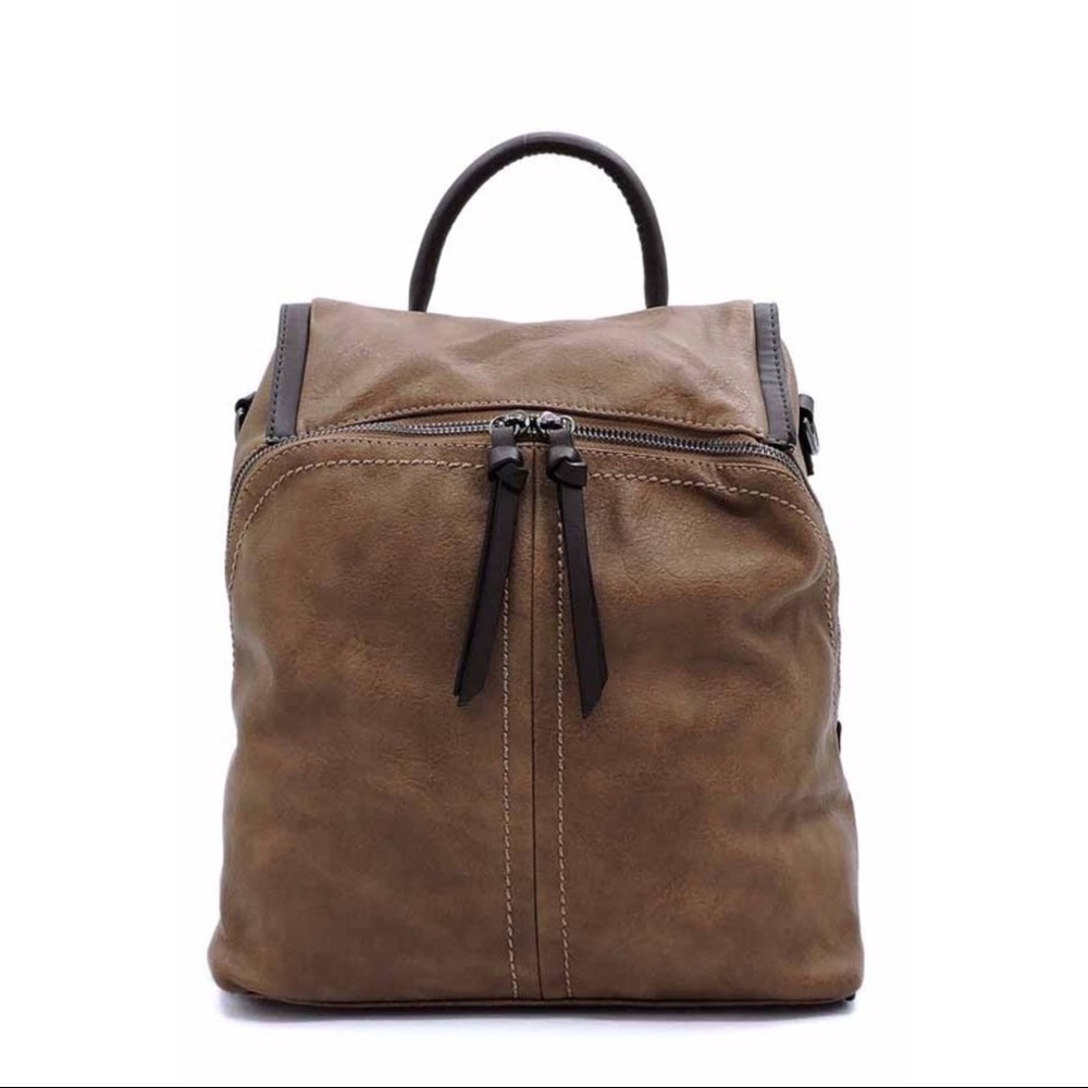 Brown Backpack